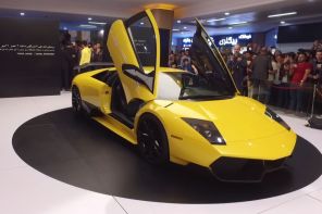 lamborghini murcielago iran