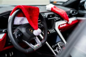 Lamborghini s'offre une tournée de Noël