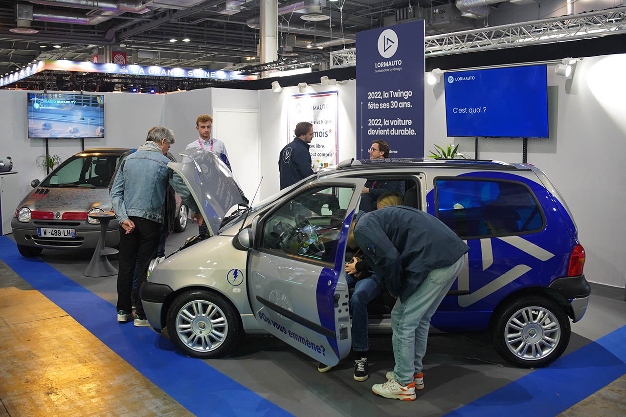 Automobile. Comment la Twingo 1 est-elle transformée en électrique ?, twingo  1 