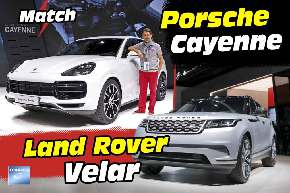 Porsche Cayenne vs Range Rover Velar premier duel des SUV sportifs
