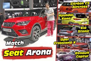 Seat Arona et ses rivaux SUV urbains