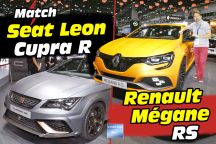 Renault Mégane RS Seat Leon Cupra R
