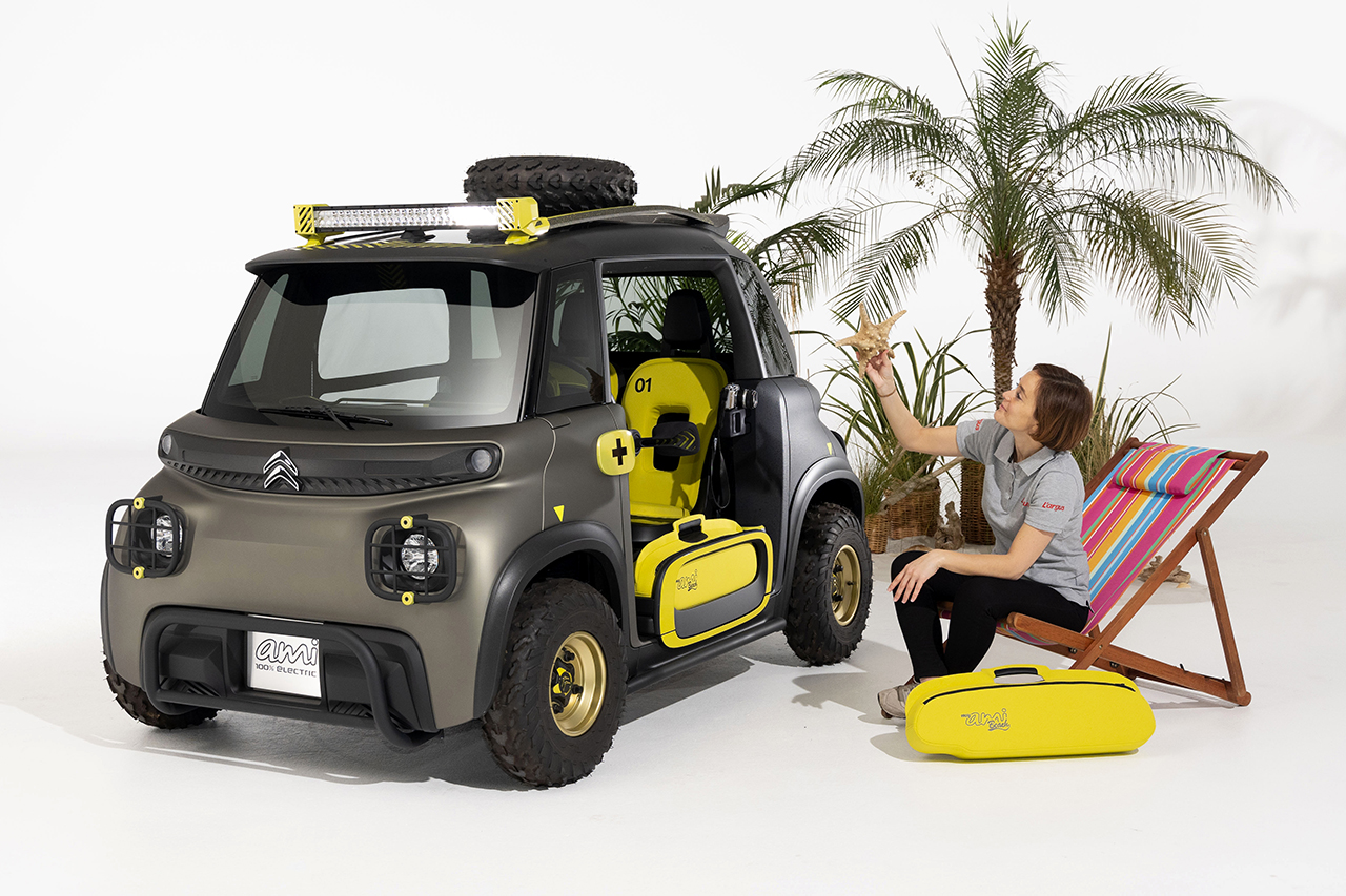 Citroën Ami Buggy (2021). The electric quadricycle in adventurer mode
