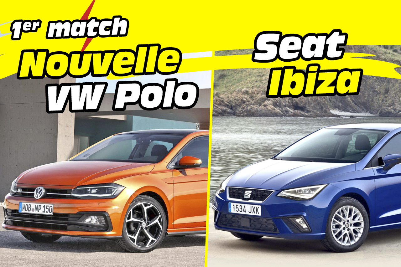 Photo 1 match volkswagen polo 2018 vs seat Nouvelle
