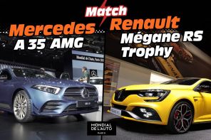 renault megane rs trophy 2019 vs A AMG 35
