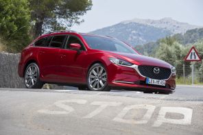 mazda 6 break rouge