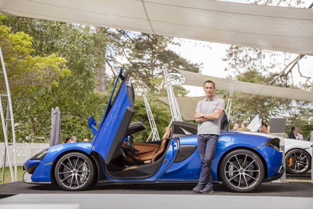 A Bord De La Mclaren 570s Spider 2017