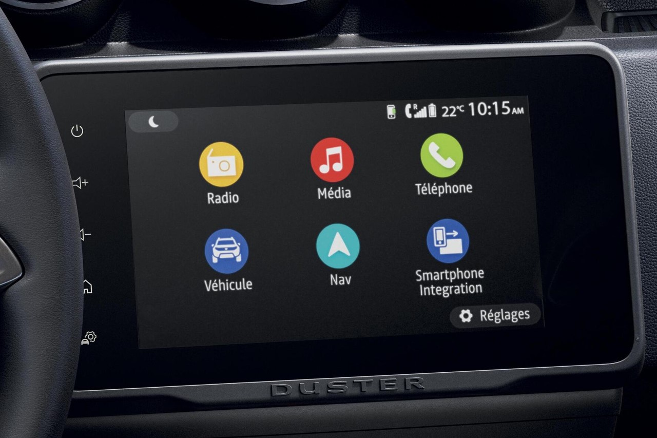 Dacia Duster (2022). The Prestige finish loses its GPS Ace Mind