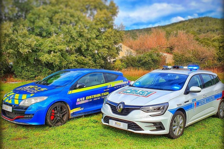 Renault Mégane RS break police