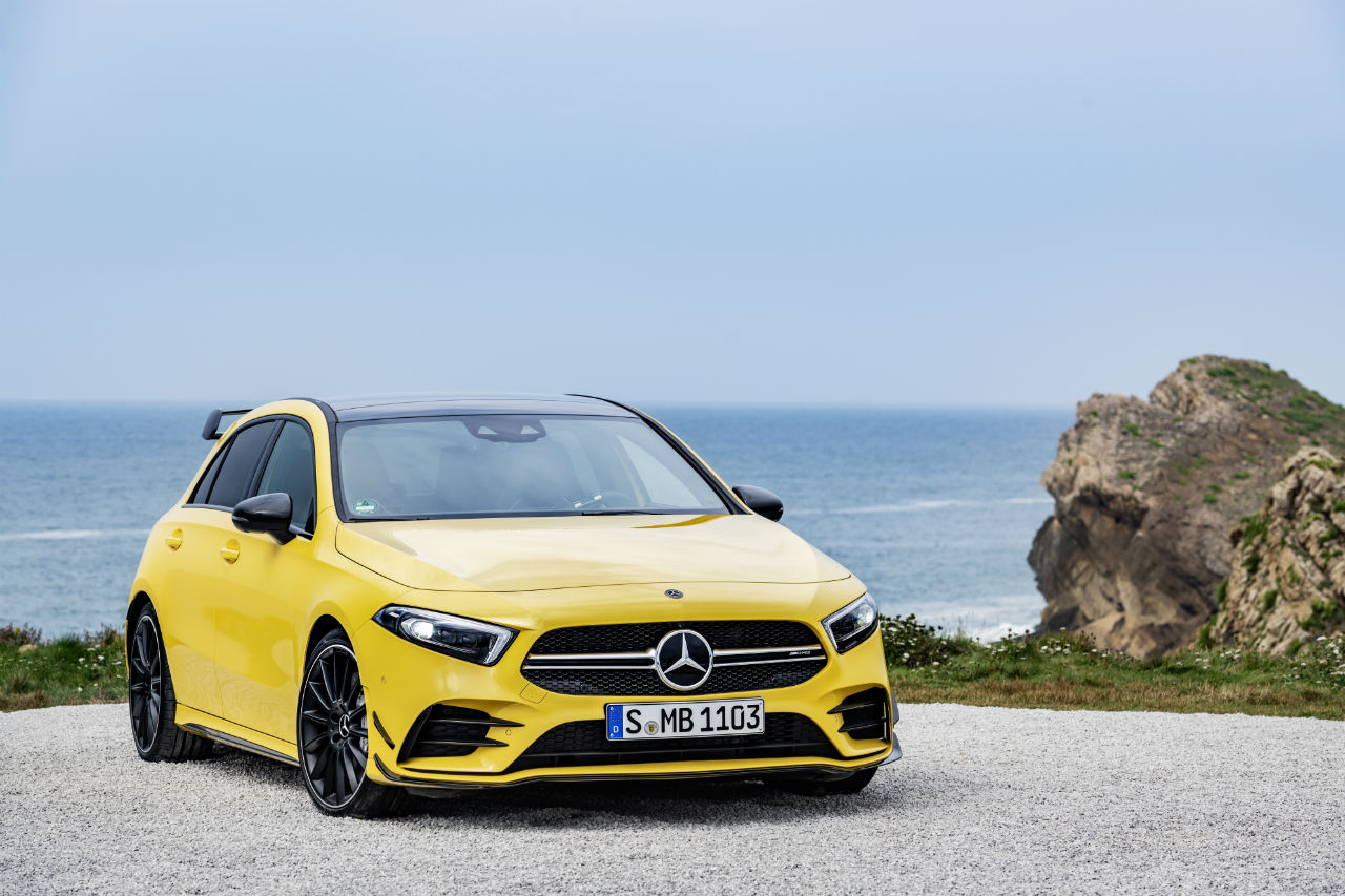Mercedes Amg A35 4matic 2019 Premiere Salve En Attendant L A45
