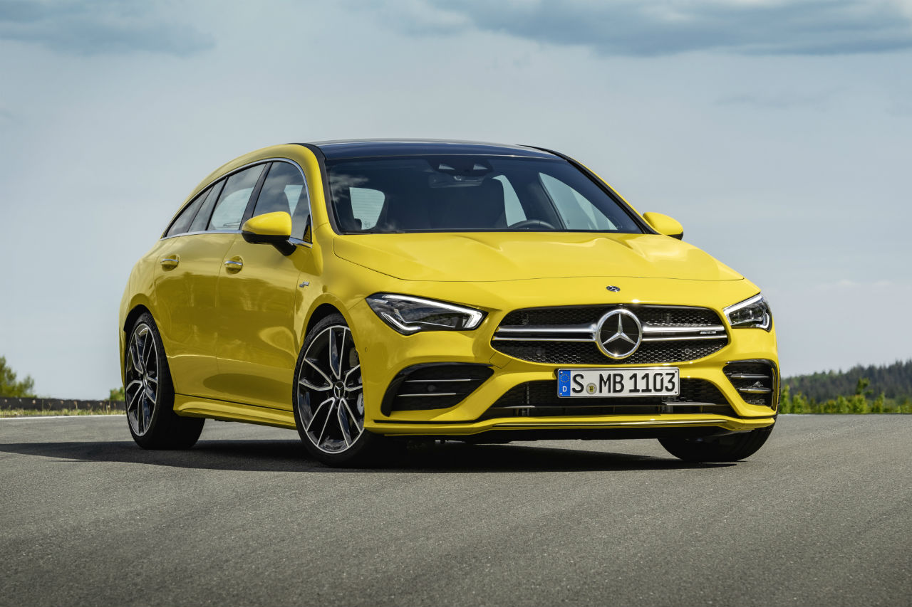 Mercedes CLA 35 AMG Shooting Brake un break très musclé