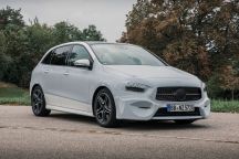 future Mercedes Classe B 2019 vue avant camouflée