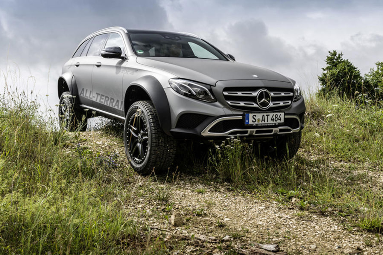 Mercedes Classe E All Terrain 4x4² un break très haut sur pattes