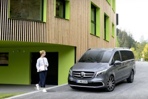 Mercedes Classe V restylé 2019 gris vue avant