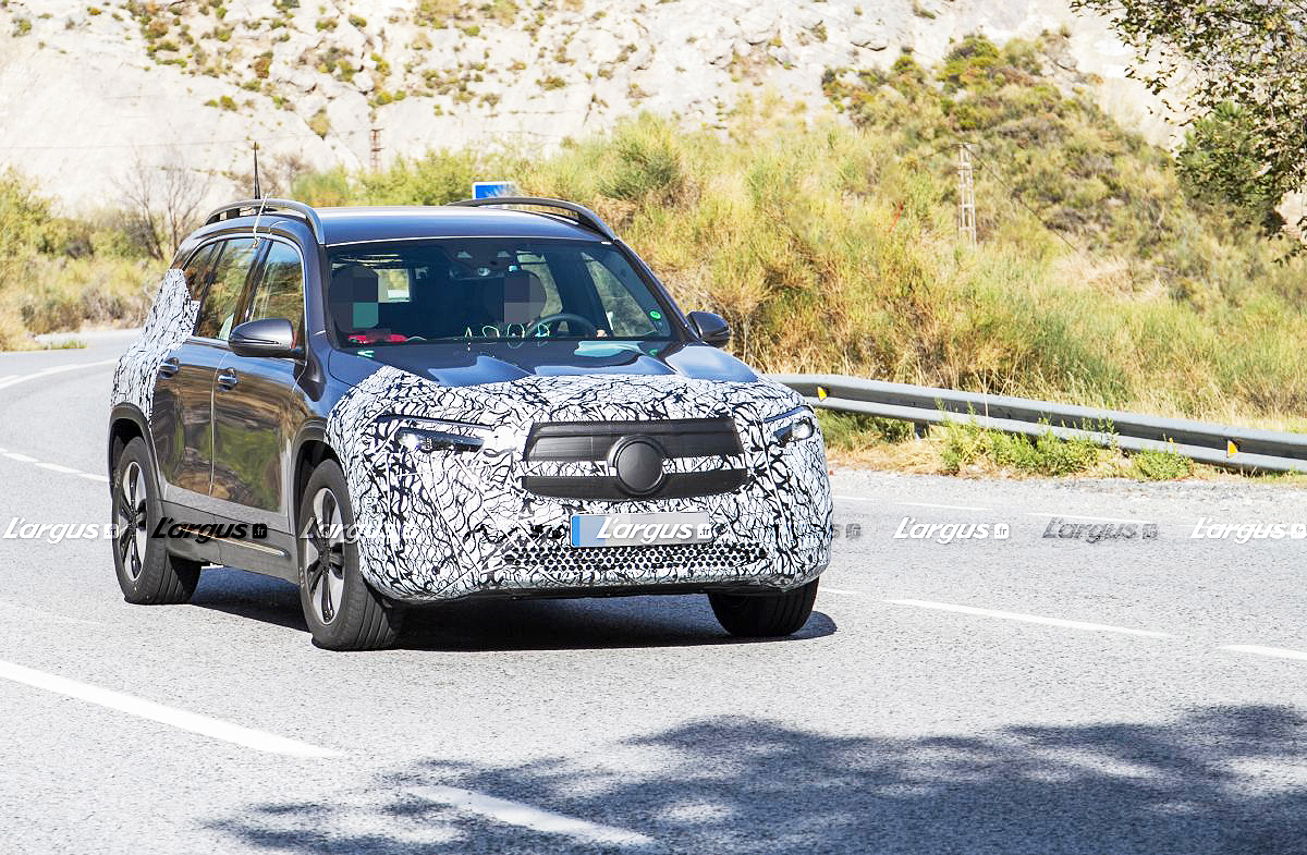 Mercedes EQB (2020) : le SUV électrique à 7 places se précise