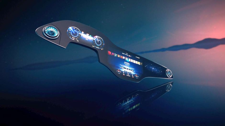Mercedes Eqs 2021 Le Tableau De Bord Transforme En Ecran Geant Photo 2 L Argus