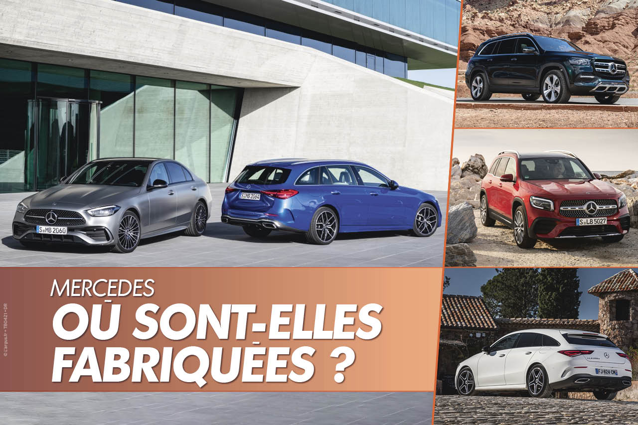 Mercedes. Où sont fabriqués les modèles de la gamme ?