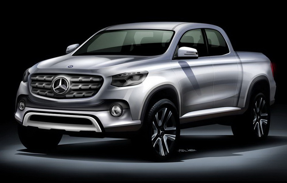 Le pick-up Mercedes X-Class arrivera en 2017 Le pick-up Mercedes X-Class arrivera en 2017