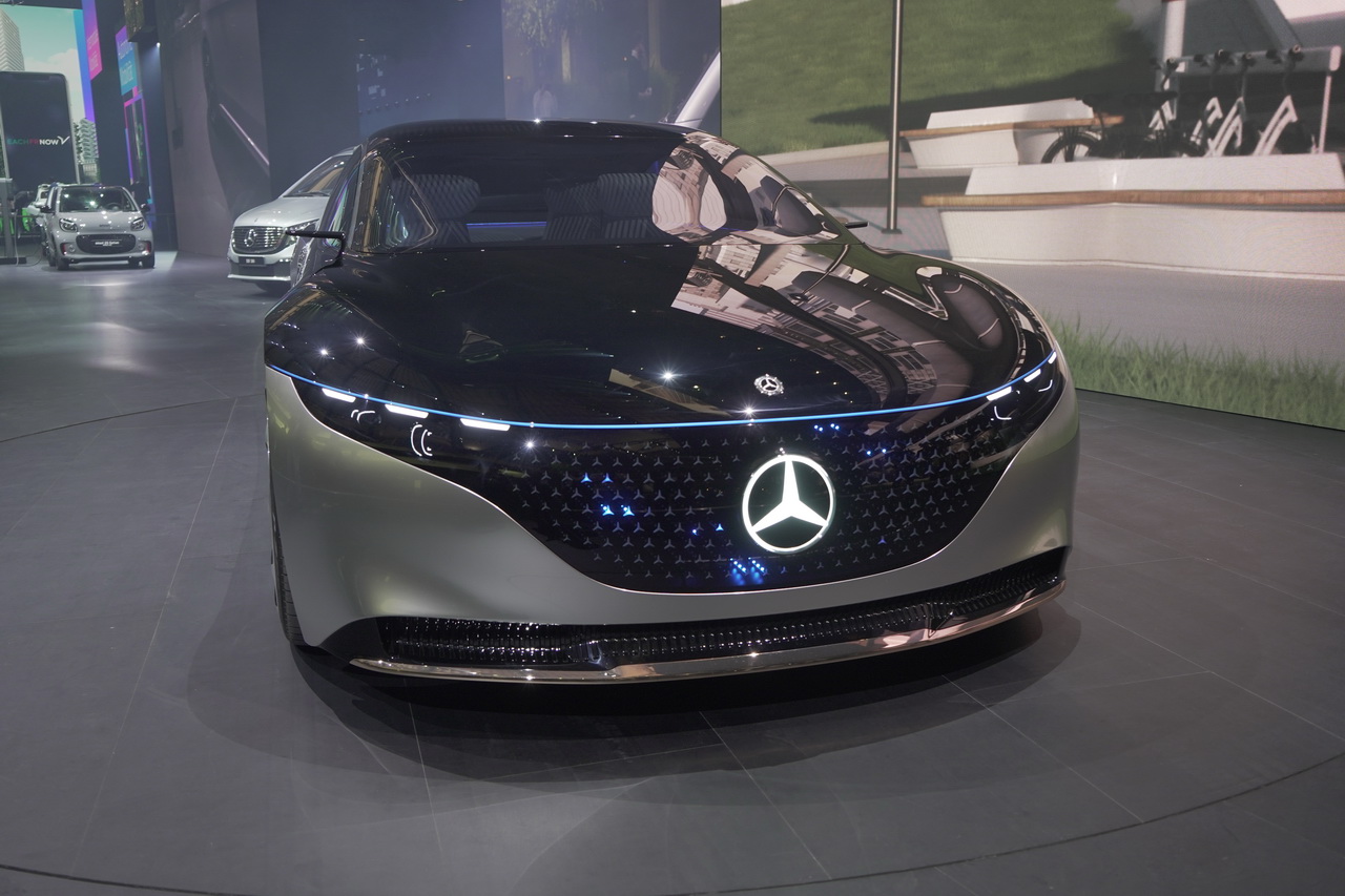 Mercedes Benz Vision Eqs Serait Ce La Mission E De Mercedes