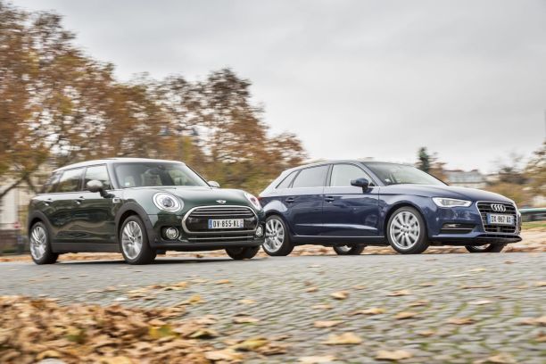 Essai Comparatif La Mini Clubman 2015 Face à Laudi A3 Sportback