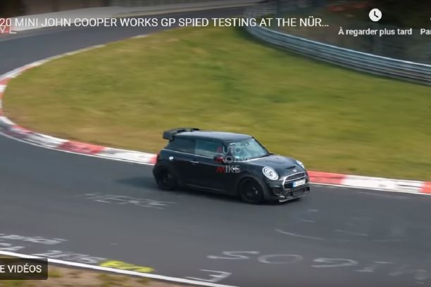 La Future Mini John Cooper Works Gp En Tests Sur Le Nürburgring L