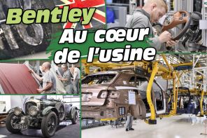 Visite de l'usine Bentley à Crewe et du département Mulliner