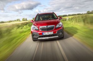 Vue avant de l'Opel Mokka 1.6 CDTI