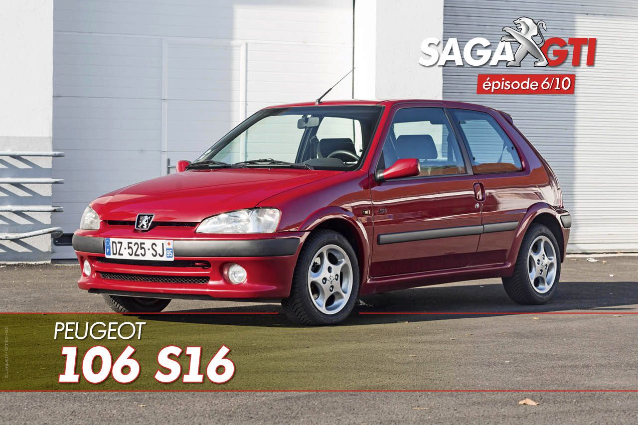 Peugeot 106 S16. Petite mais costaude !