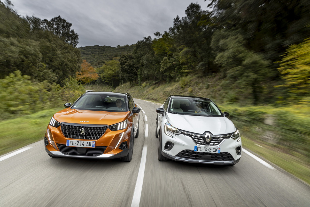 Essai Comparatif Le Peugeot 2008 2020 Defie Le Renault Captur