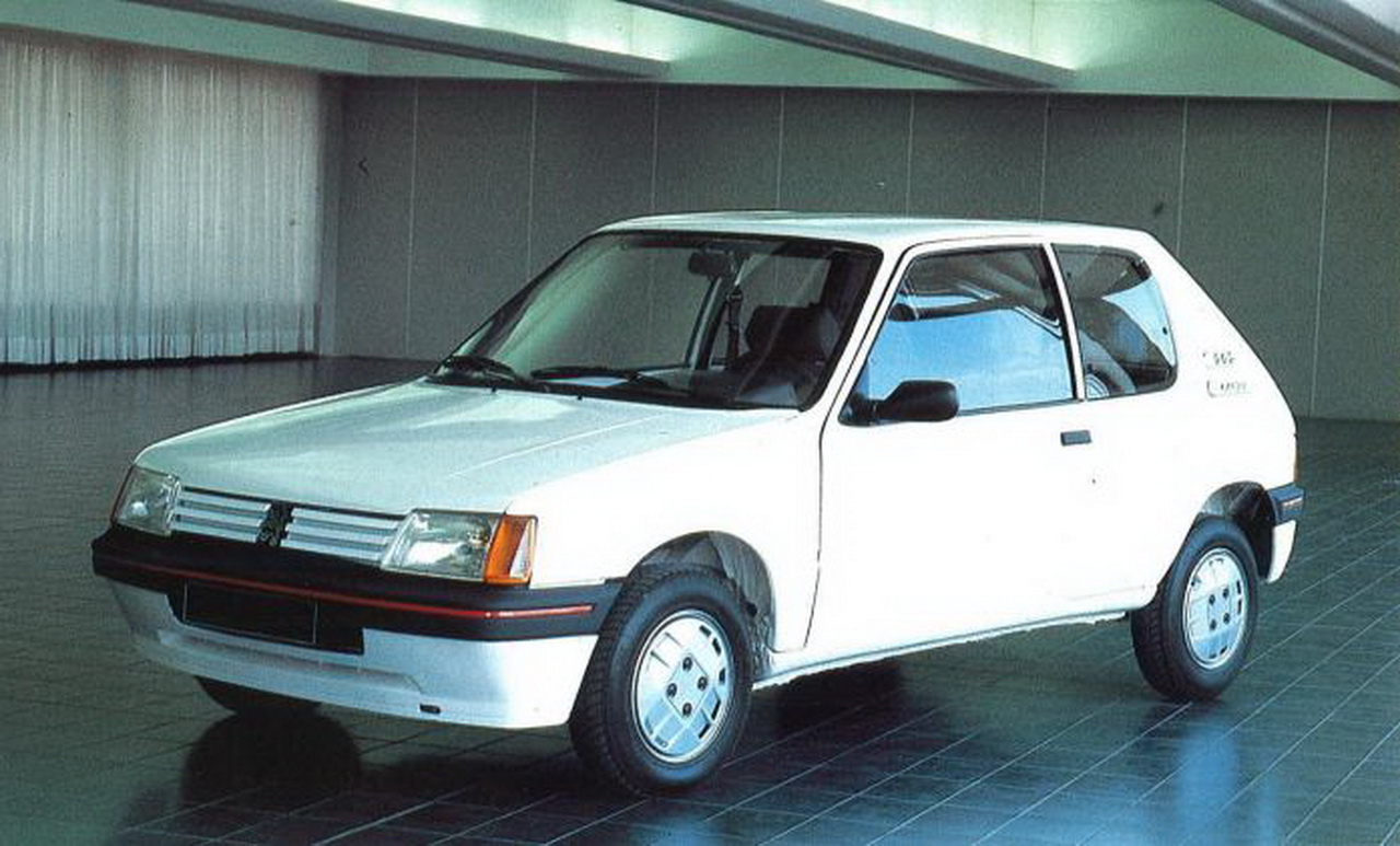 Peugeot 205 électrique. L'ancêtre méconnue de la Peugeot e-208