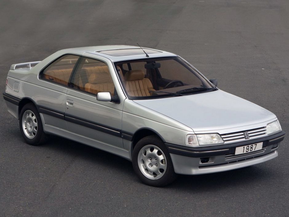 Peugeot 405 coupé USA (1987)