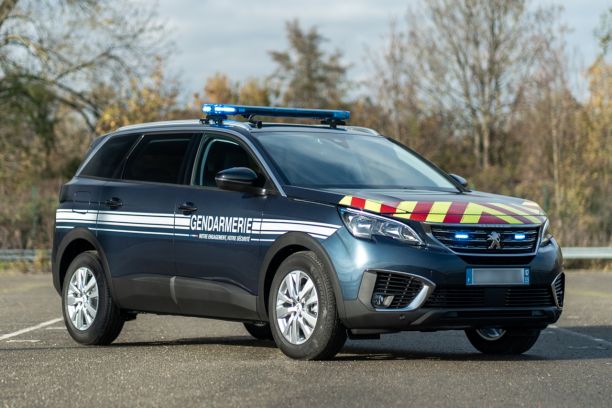 Peugeot 5008 Photos Officielles Des Versions Police Et Gendarmerie