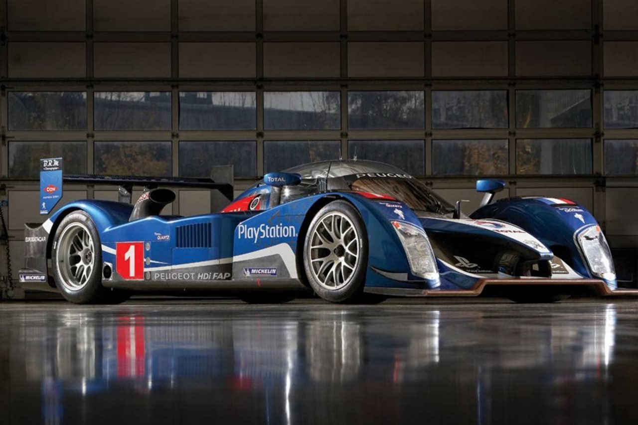La Peugeot 908 mise en vente aux enchères