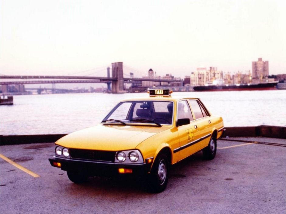 Les Voitures Francaises Au Pays De L Oncle Sam Peugeot 505 Taxi New Yorkais L Argus