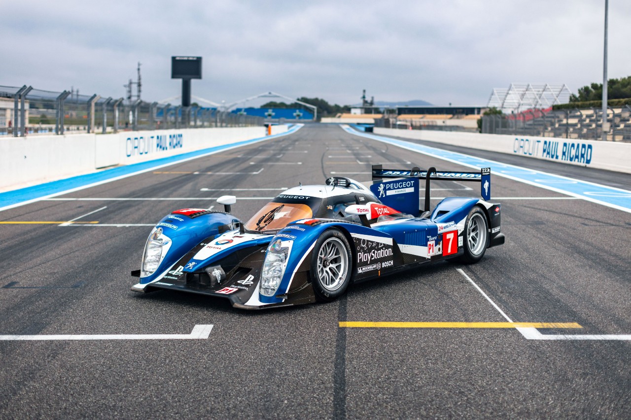 Peugeot 908 HDi V8 (2011). L'un des derniers prototypes à vendre