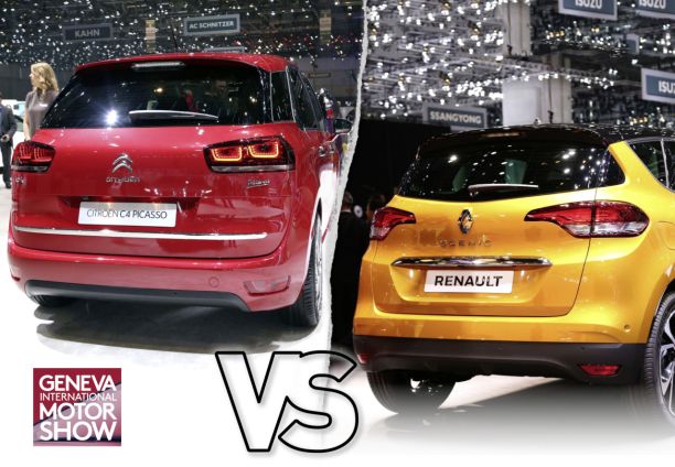 Renault Scenic 4 Vs Citroen C4 Picasso Deja Le Match Depuis Geneve