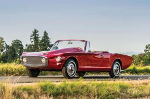 Plymouth Asimmetrica Roadster 1961 rouge vue avant