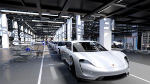 Ligne assemblage Porsche Taycan