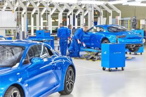 Alpine A110 Première Edition usine Dieppe