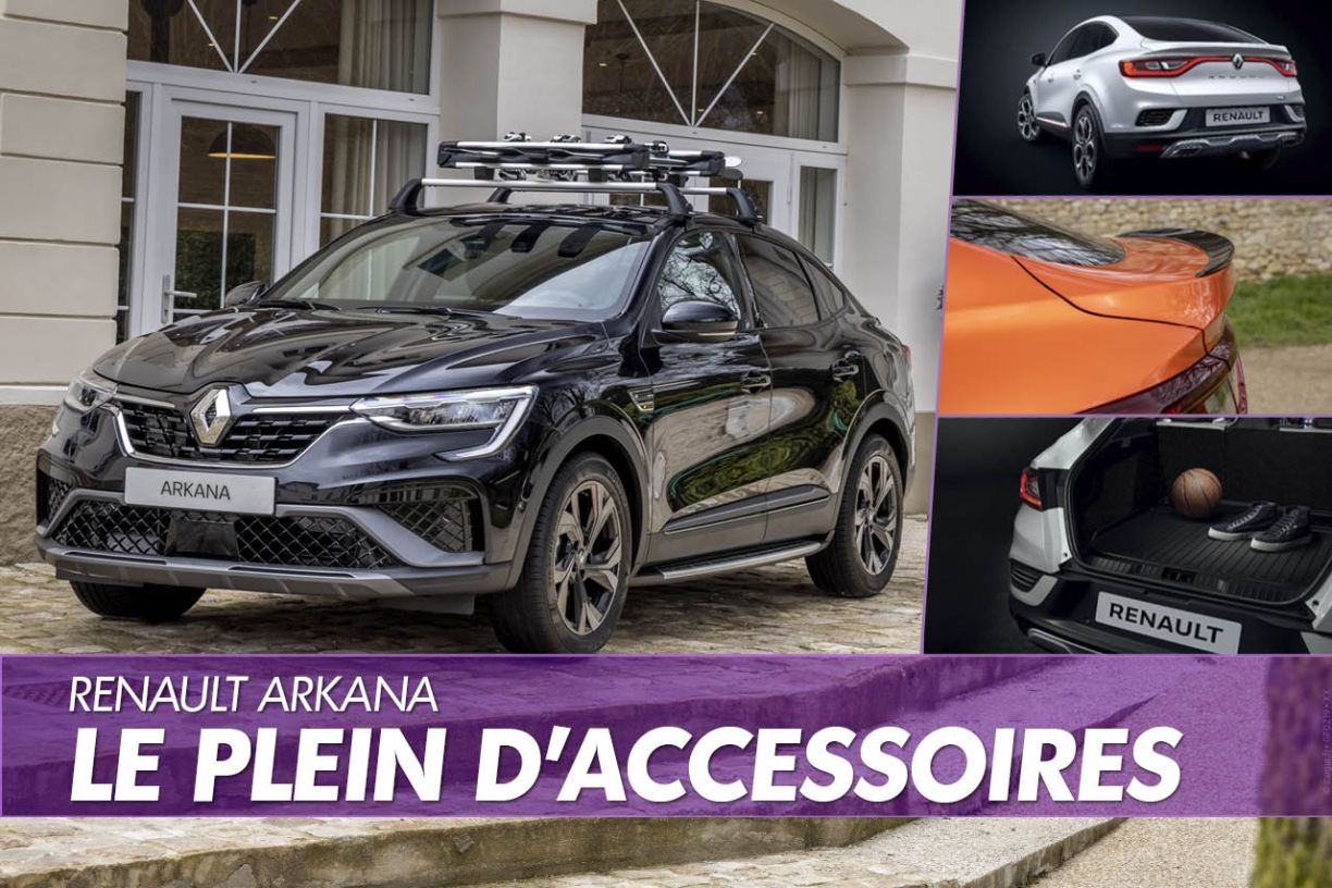 Renault Arkana (2021). Tous les accessoires officiels du SUV coupé