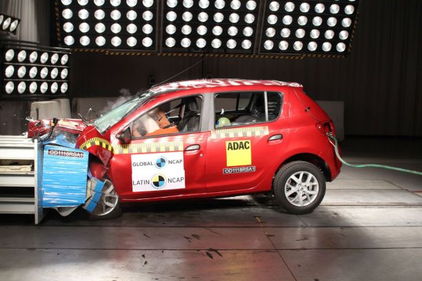Crash Test Echec Des Renault Sandero Et Logan En Amerique Du Sud