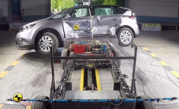 Nouveau Renault Espace 5 Etoiles Au Crash Test Euro Ncap L Argus