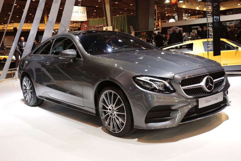 Retromobile 2017 Le Stand Et Les Mercedes Mercedes Classe E Coupe L Argus