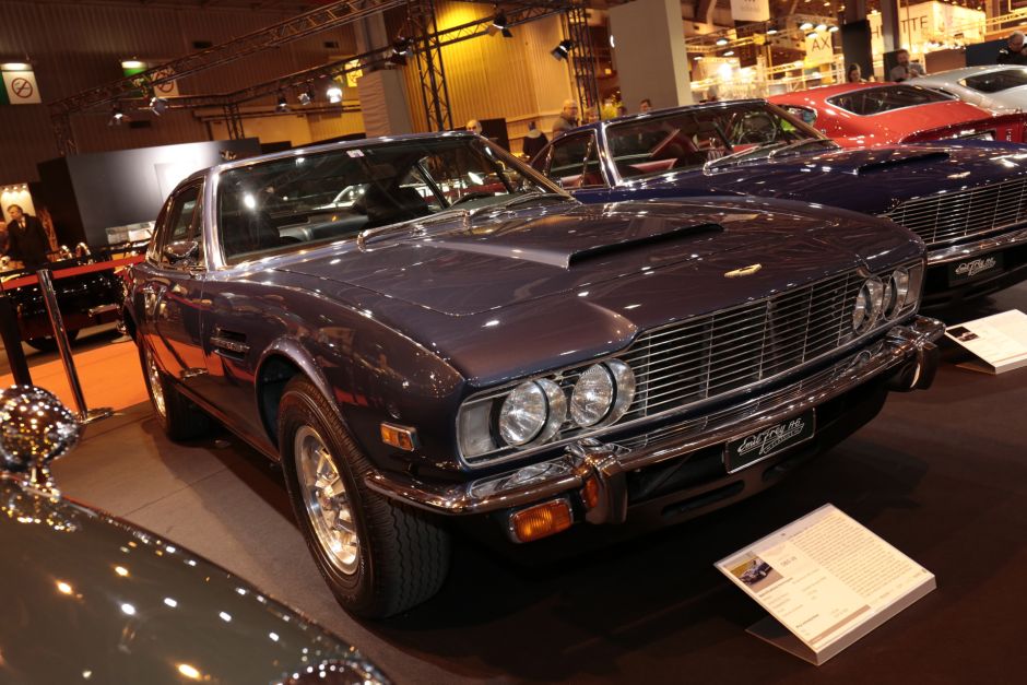 Retromobile 2017 Le Stand Aston Martin Dont Celle De