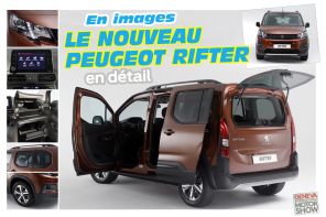 Peugeot Rifter 2018 marron