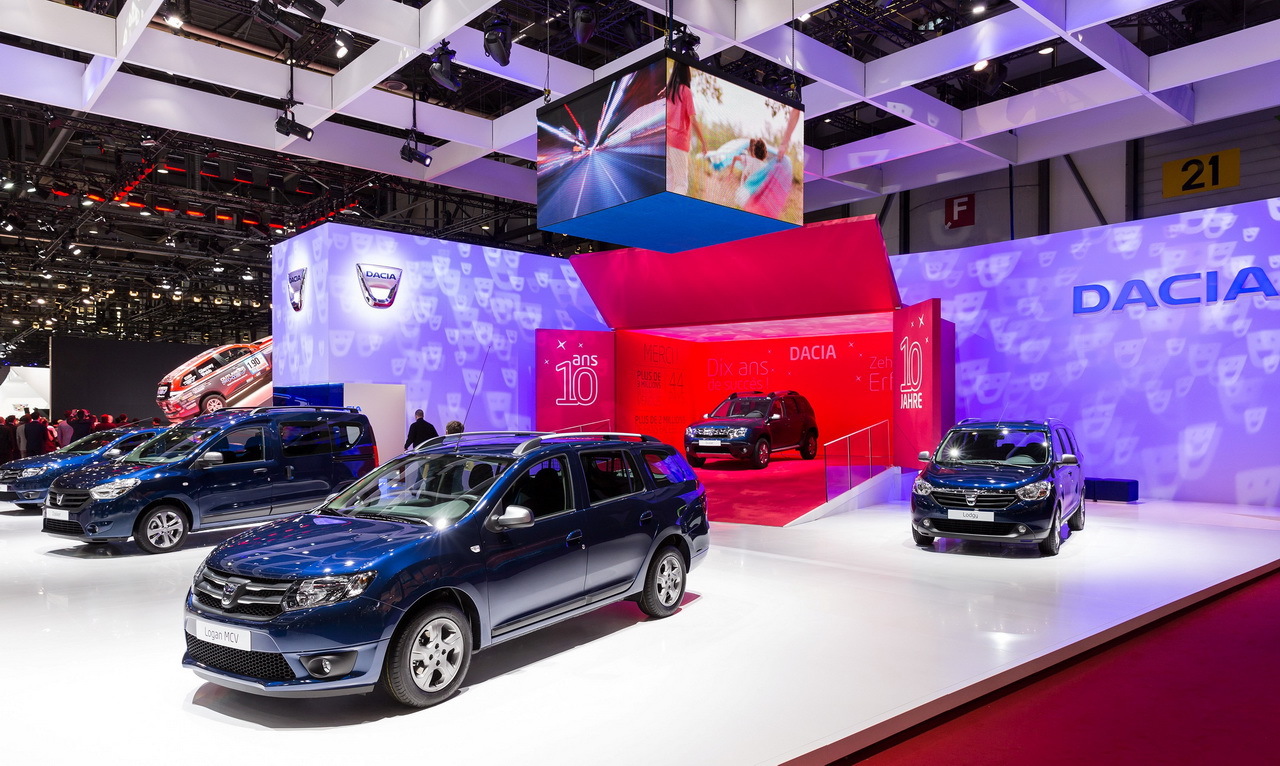 Genève 2015 le stand Dacia en photos et en vidéos Photo 3 L'argus