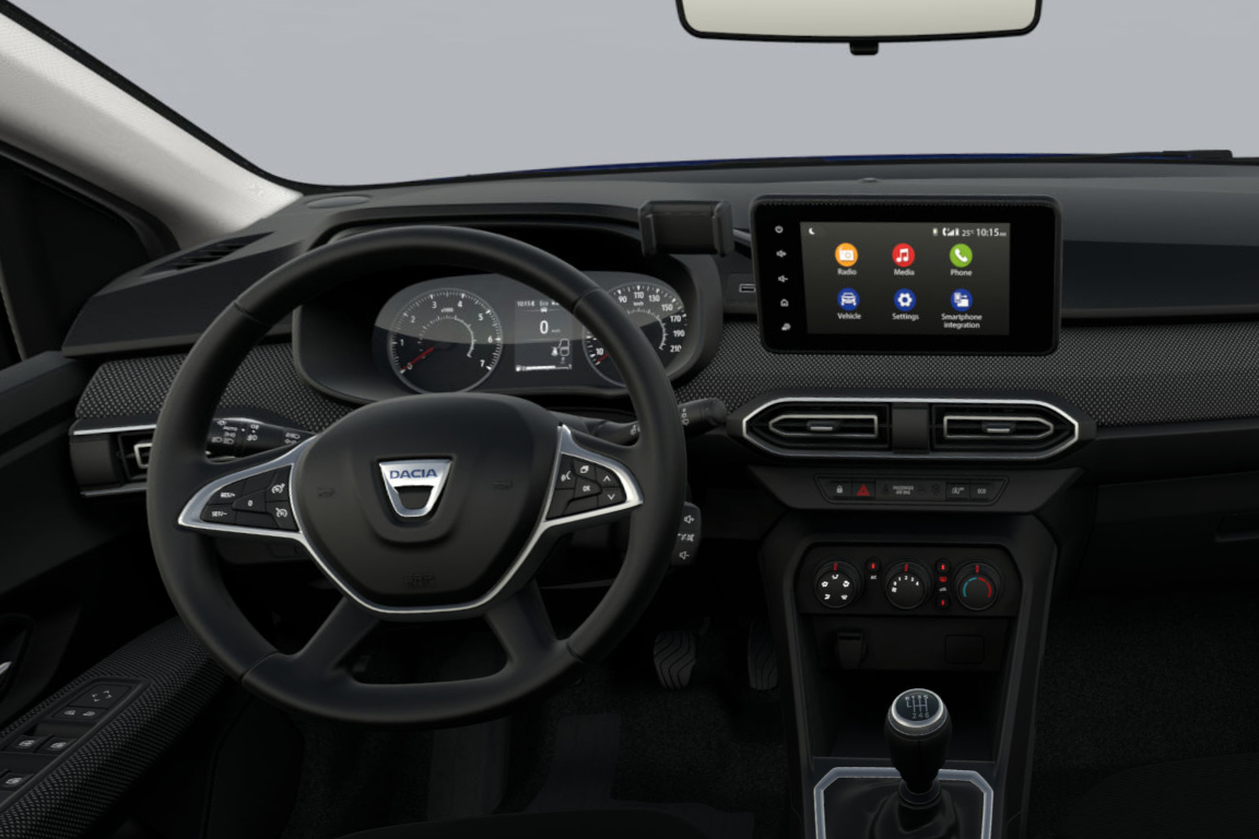 Notice Tableau De Bord Dacia Sandero Stepway Photo 12 - dacia sandero 2021 confort tableau de bord - Dacia Sandero  (2021). Prix, finitions, couleurs... la gamme en détails