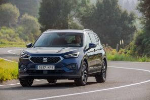 seat tarraco en test en virage