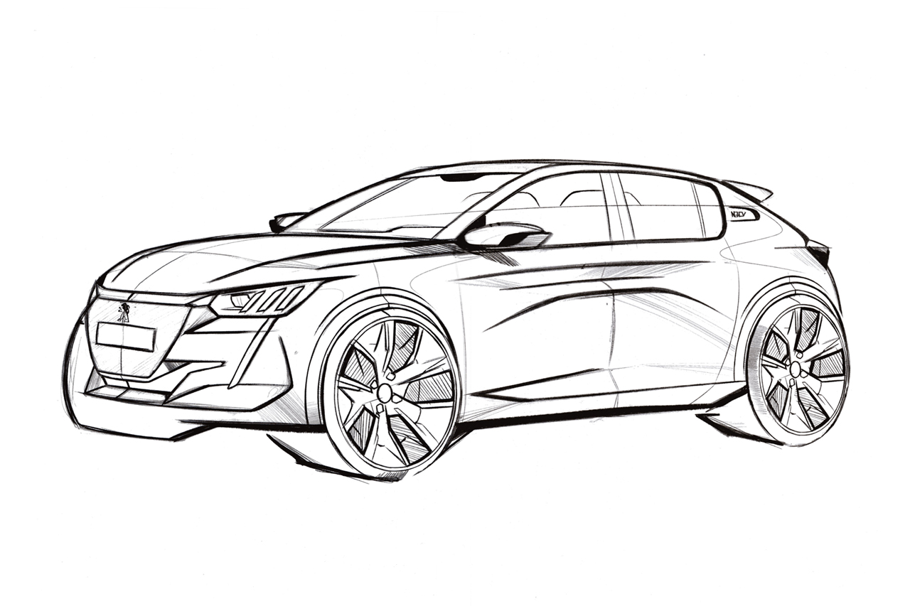 Bilder Peugeot 2008: Malen & Entdecken!