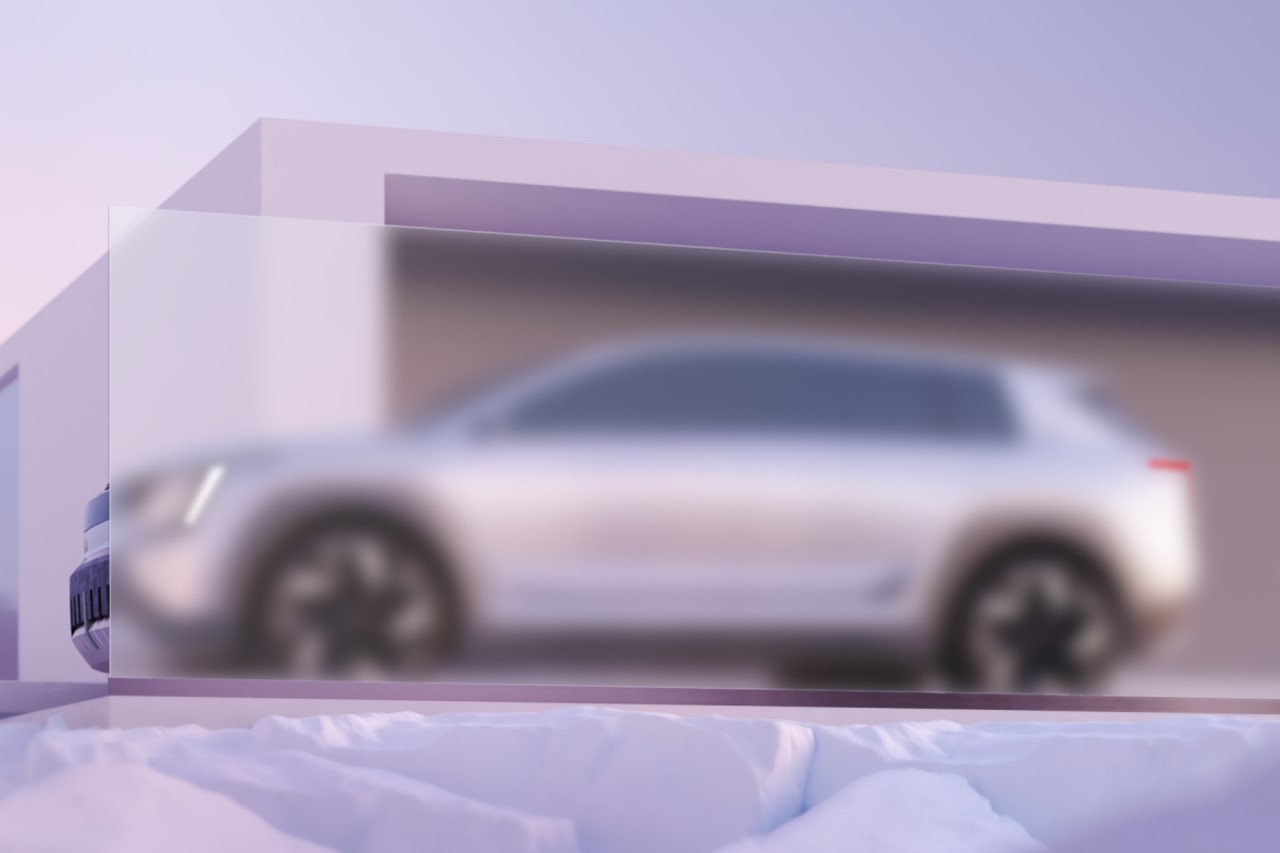 Skoda electric city car teaser